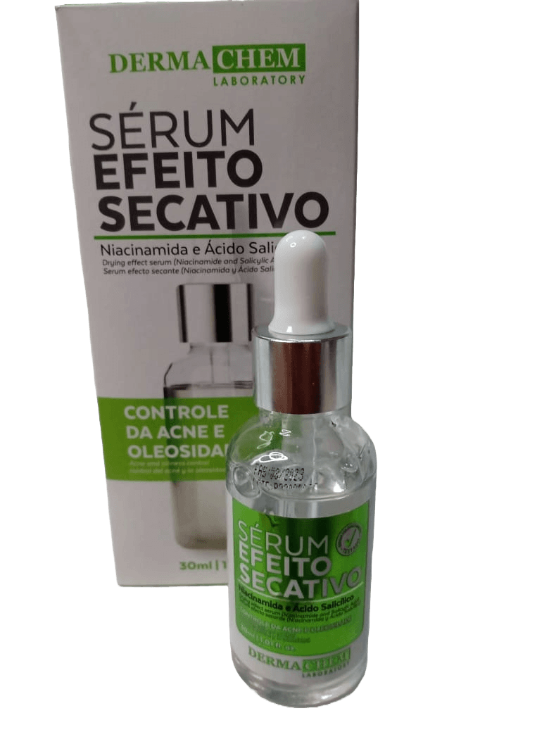 Sérum efeito secativo facial