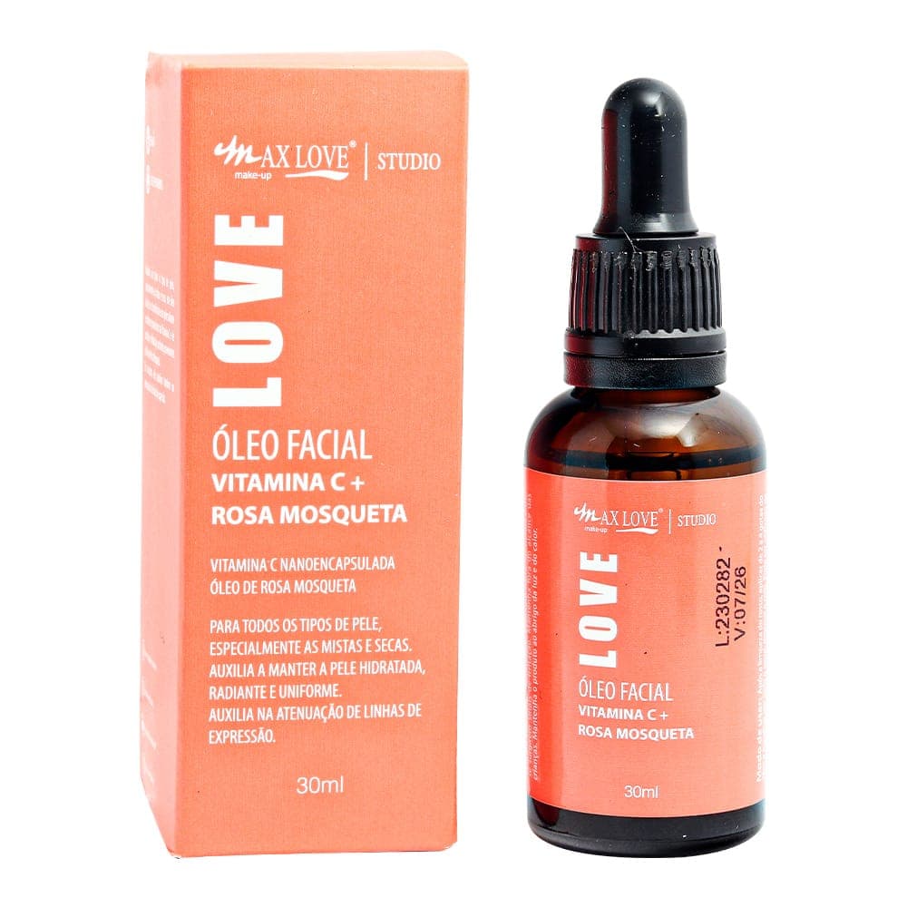 Óleo Facial Vitamina C + Rosa Mosqueta