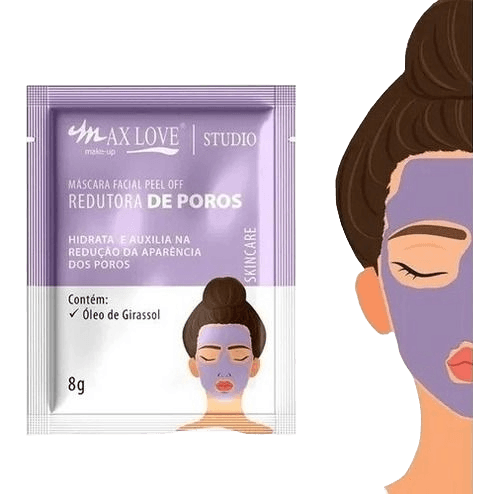 Máscara Facial Peel Off Redutora de Poros