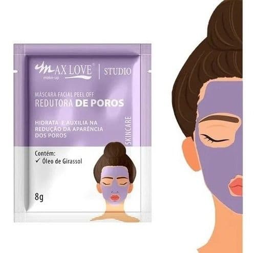 Máscara Facial Peel Off Redutora de Poros